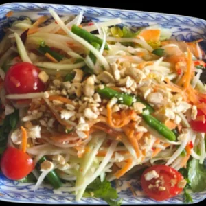 Papaya Salat Scharf